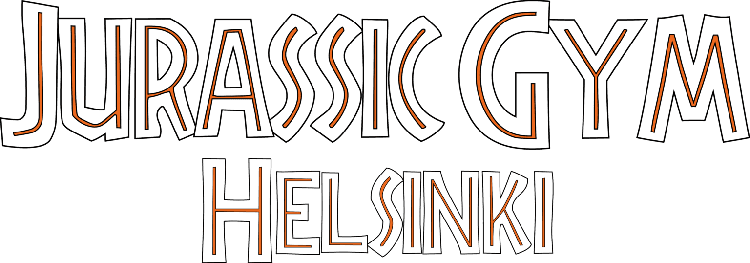 Jurassic Gym Helsinki sign
